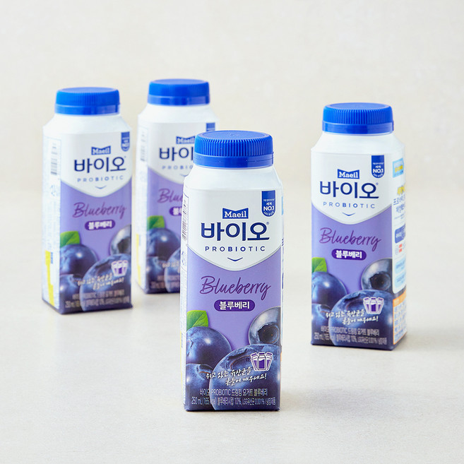 매일바이오 드링킹 블루베리, 250ml, 4개입, 1개