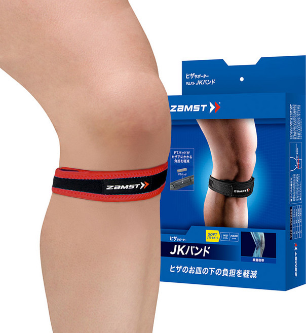 잠스트 JK-BAND 무릎보호대, 1개, 레드