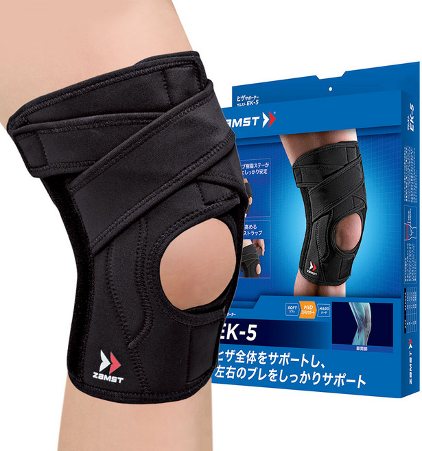 잠스트 EK-5 무릎보호대, 1개, 블랙