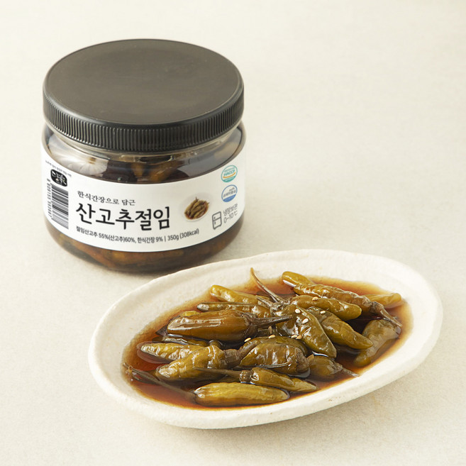 담가 산고추 절임, 350g, 1개