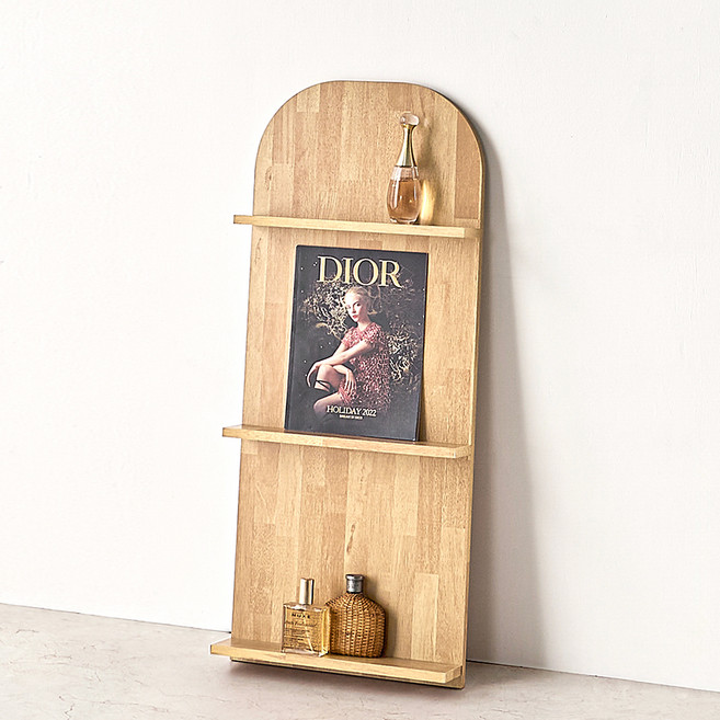 양지가구 피사 매거진랙, 멀바우, 3단