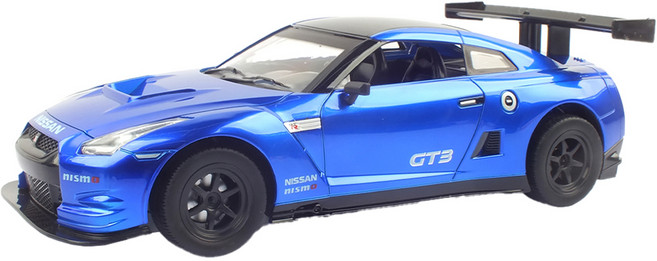 레프리카 1:16 닛산 GT-R 무선조종 RC카 MXT113878BL, 블루, 1개