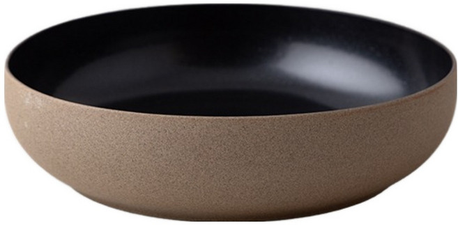 소소모소 달소담 샐러드볼, 블랙, 1개