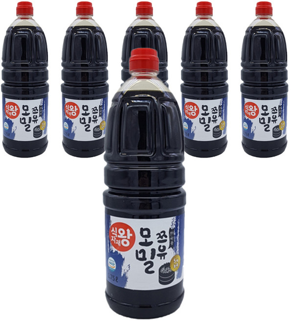식자재왕 모밀 쯔유, 1.75L, 6개