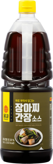 몽고 장아찌 간장소스, 1.8L, 1개