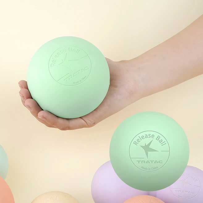 트라택 릴리즈볼 마사지볼 라지형, 민트리프, 1개 - 쿠팡