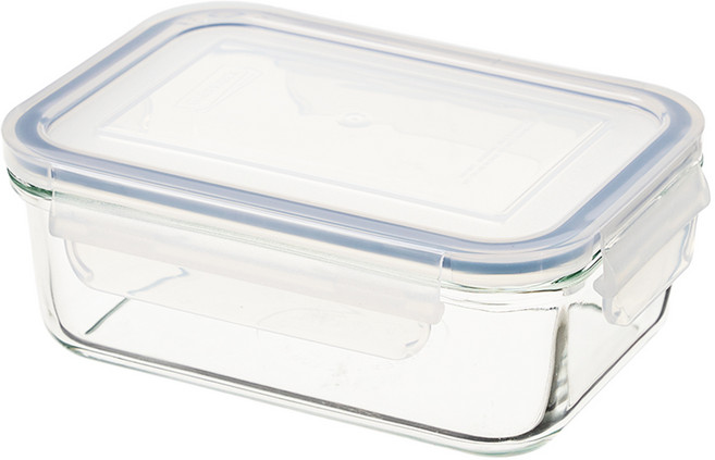 글라스락 직사각 2-1호, 710ml, 1, 1개