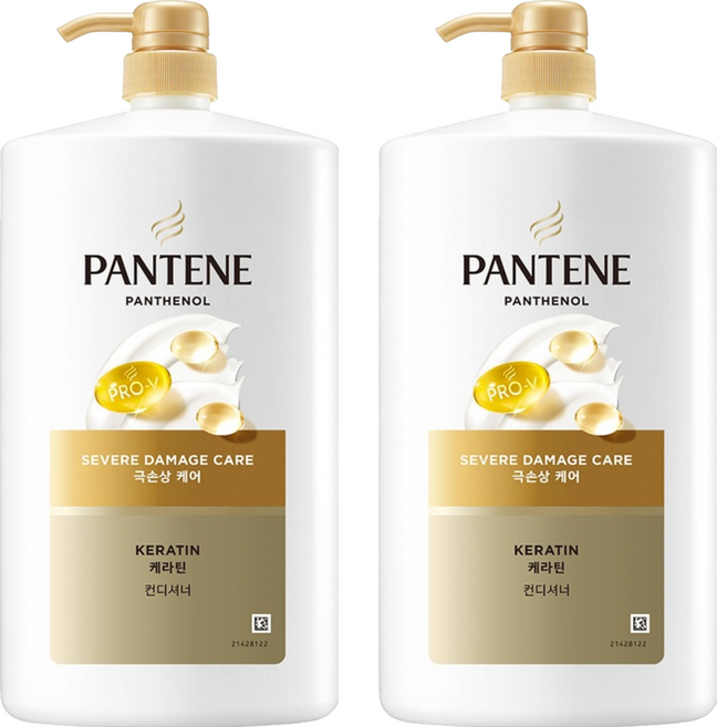 팬틴 극손상 케어 컨디셔너 프루티플로럴향, 1.8L, 2개