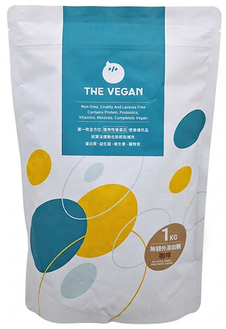 THE VEGAN 樂維根 植物性優蛋白, 1包, 1kg