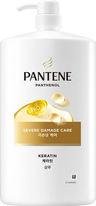 팬틴 극손상케어 샴푸 과일, 1.8L, 1개