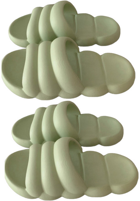 프랑온드 마카롱 슬리퍼, 그린, 2개