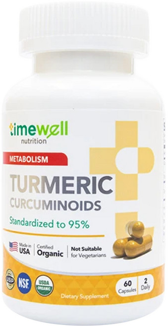 timewell 時光安好 薑黃帝膠囊, 1罐, 60顆