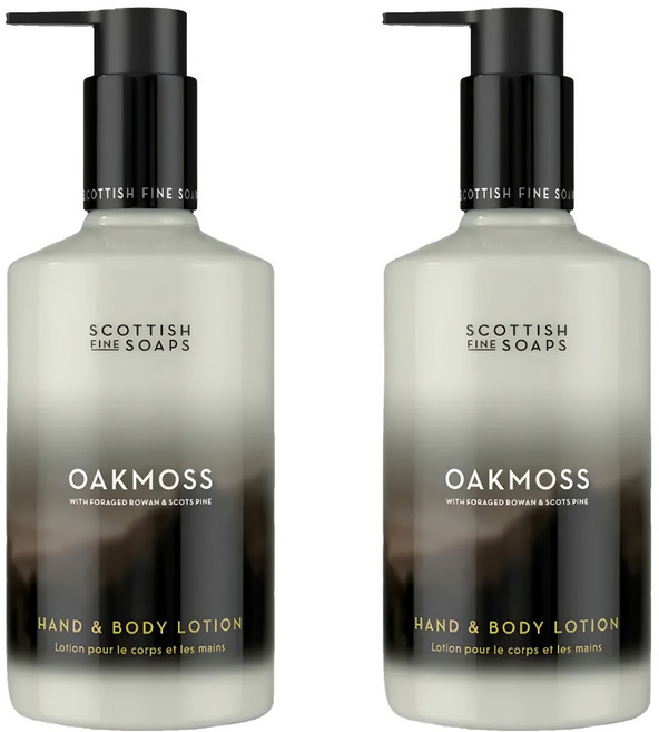 SCOTTISH FINE SOAPS 身體保濕乳液 皇家橡樹, 2個, 300ml