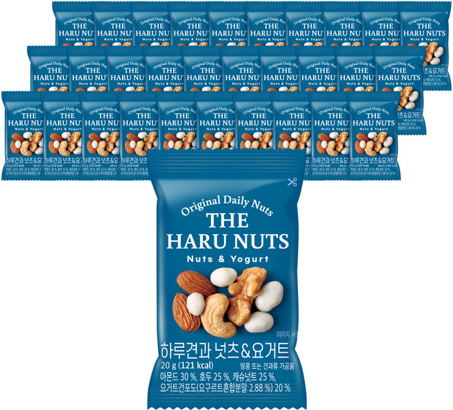 하루견과 믹스넛 넛츠 앤 요거트, 20g, 30개