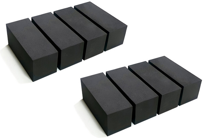 타노스 순정형 빅 스펀지 도어가드, black, 8개