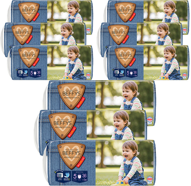 BEFFYS 貝碧思 Motion Fit褲型尿布, XL, 324片