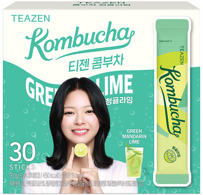 티젠 콤부차 청귤라임, 5g, 30개입, 1개