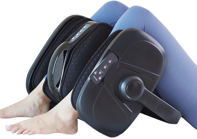 메디니스 스윙 그립 온열 발 종아리 마사지기, MVP-6950, 블랙