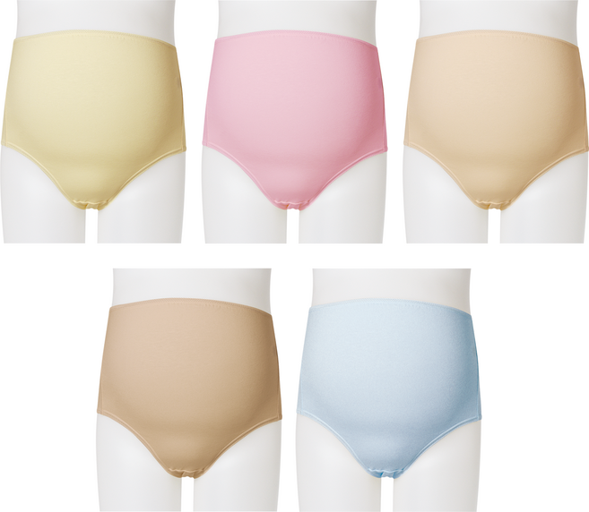 베이스알파 에센셜 면스판 임부 팬티 5pcs