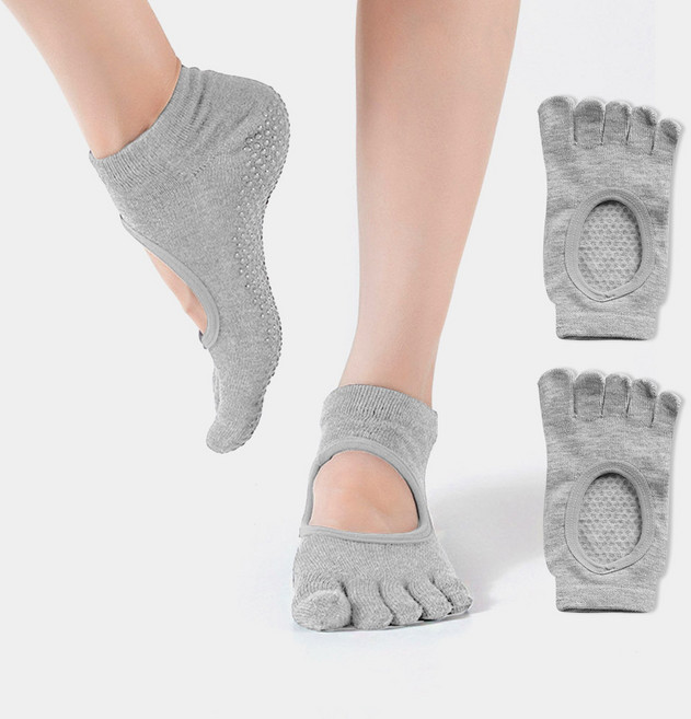 코지라벨 논슬립 풀 토삭스 필라테스 양말 3켤레