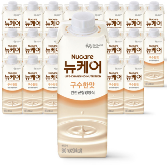 뉴케어 완전 균형영양식 구수한맛, 200ml, 24개