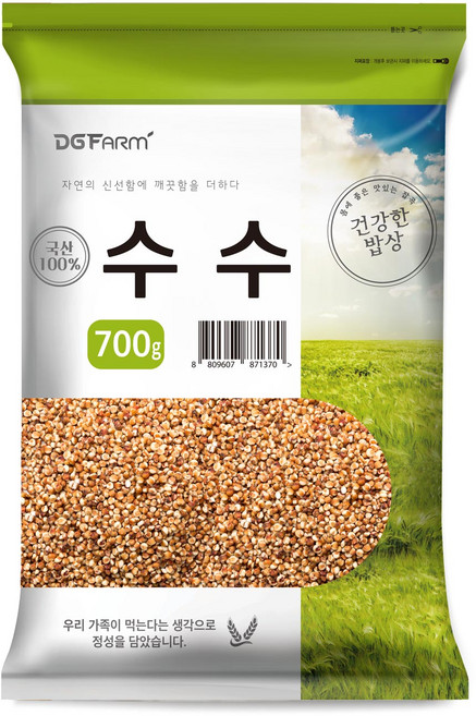 건강한밥상 국산 찰수수, 700g, 1개
