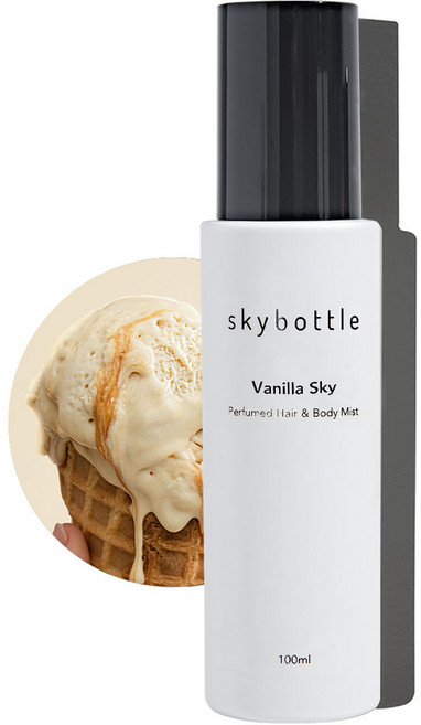 스카이보틀 퍼퓸 헤어 & 바디미스트 바닐라스카이, 1개, 100ml