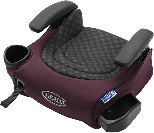 美國 GRACO 增高墊輔助安全座椅 Turbo Booster LX LATCH連接器系統 CNS標準合格認證產品, 蝙蝠俠 紫色