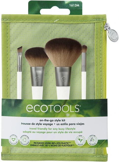 에코툴즈 온더고 스타일 브러쉬 4종 세트 1613, 혼합색상, 1개 - 쿠팡