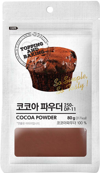 큐원 코코아 파우더, 80g, 1개
