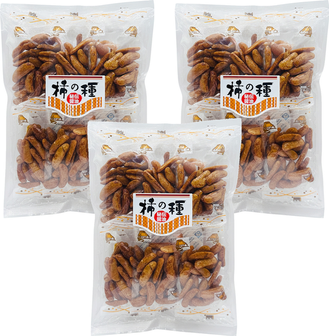 秘製醬燒 柿種米果 6包, 3個, 65g