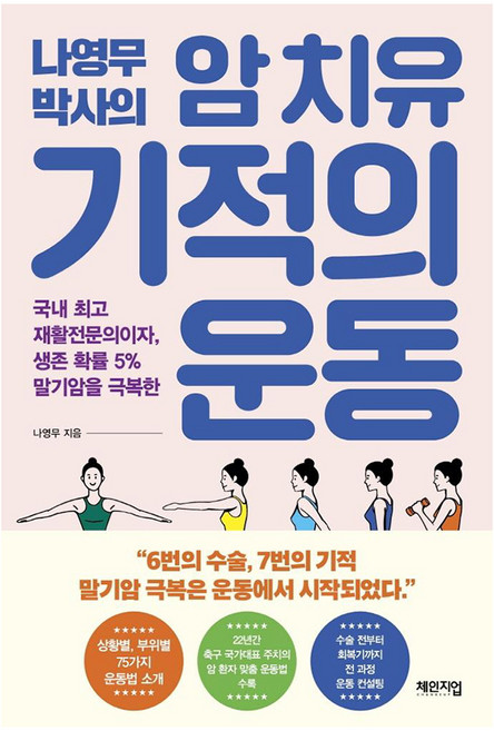 나영무 박사의 암 치유 기적의 운동: 국내 재활전문의이자 생존 확률 5% 말기암을 극복한, 체인지업