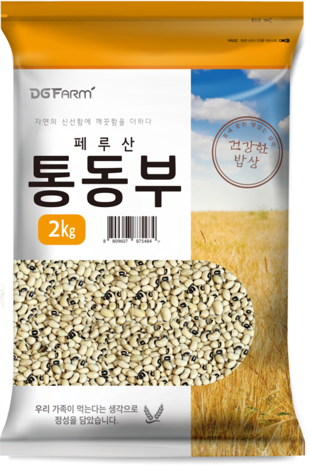 대구농산 통 동부 콩, 2kg, 1개