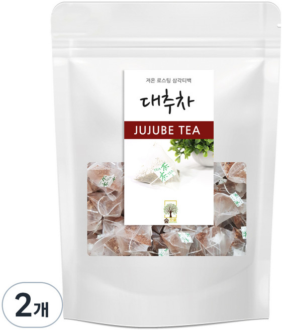 삼각티백 대추차, 100개입, 2개, 1g