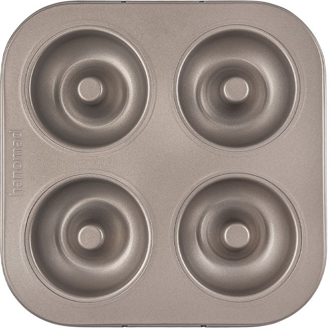 아노마드 에어프라이어 오리지날 도너츠틀 팬 4구 골드, 1개