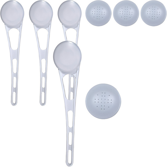 셀리백 등에 로션&액체 바르기 셀프 도구, 4세트