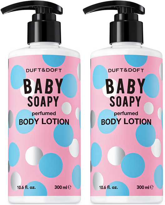 더프트앤도프트 퍼퓸드 바디로션 베이비소피향, 2개, 300ml