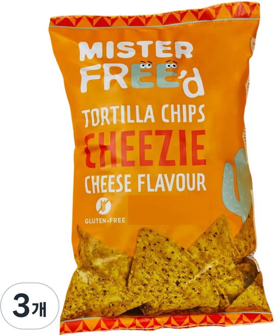 미스터프리드 치즈 또띠아칩, 135g, 3개