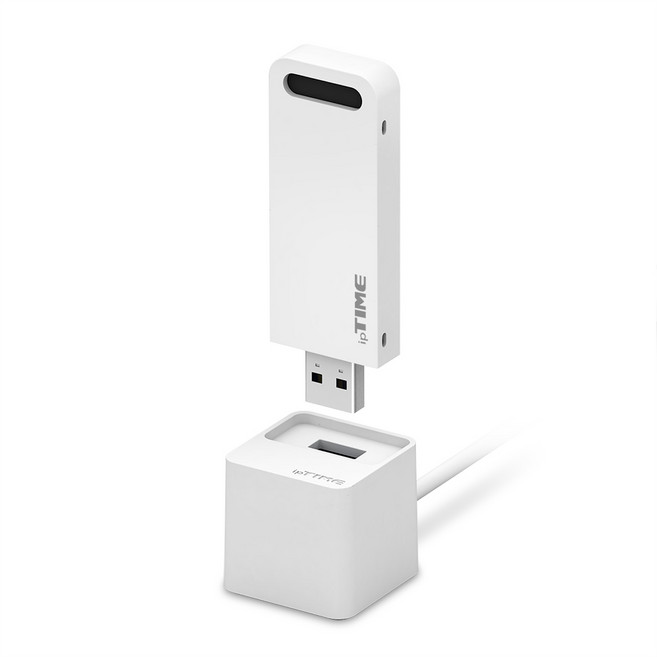 ipTIME 무선랜카드 + 크래들 1.5m, A3000U, 1개