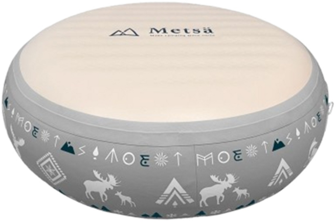 Metsa 米特薩 雲朵大圓墊 PVC複合材質, 米色