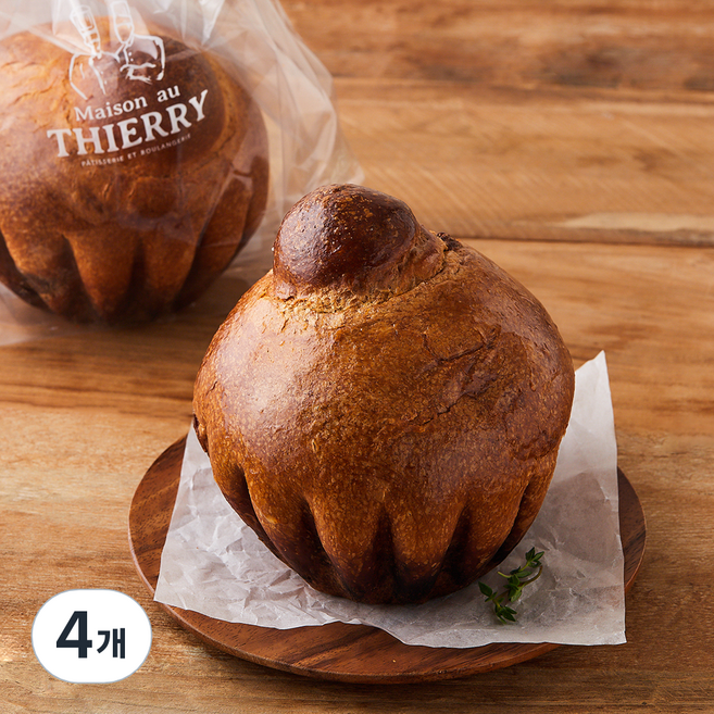 브리오슈 아 테트, 210g, 1개입, 4개
