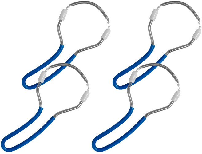 굿굿샵 얼굴 잔털 제거기 블루, 4개, 1개입