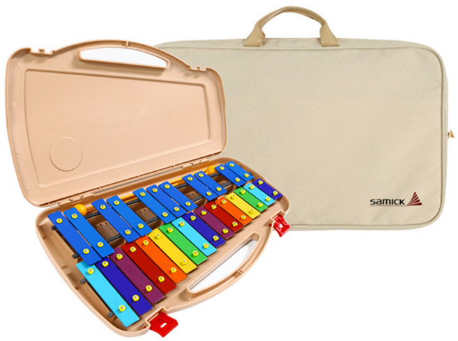 三益樂器 彩色木琴SXFB-27, 27鍵, IVORY, 1組