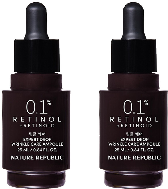 NATURE REPUBLIC 專家級滴管抗皺護理安瓶, 2個, 25ml