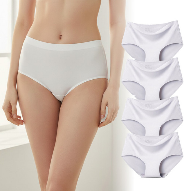 피어니스트 여성 무봉제 노라인 심리스 팬티 4p