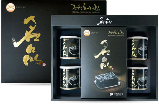 광천해저김 명품선물세트 5호, 1세트