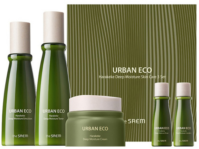 어반 에코 하라케케 딥 모이스처 스킨 케어 3종 세트, 1세트