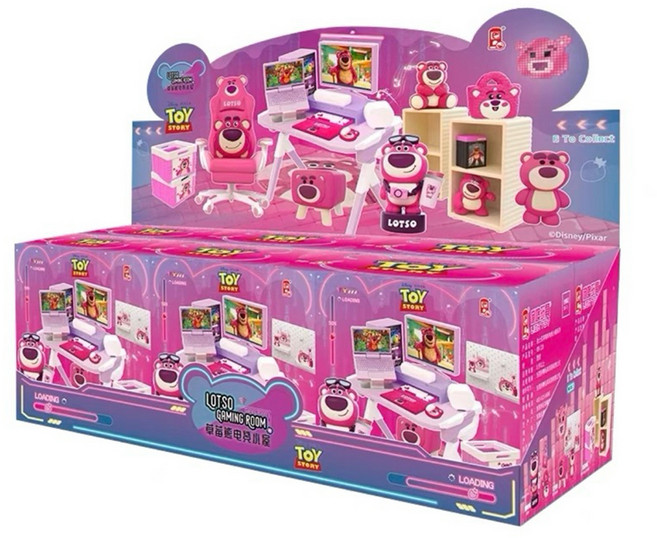 LIOH TOY 俐噢玩具 熊抱哥電競小屋盲盒, 1個