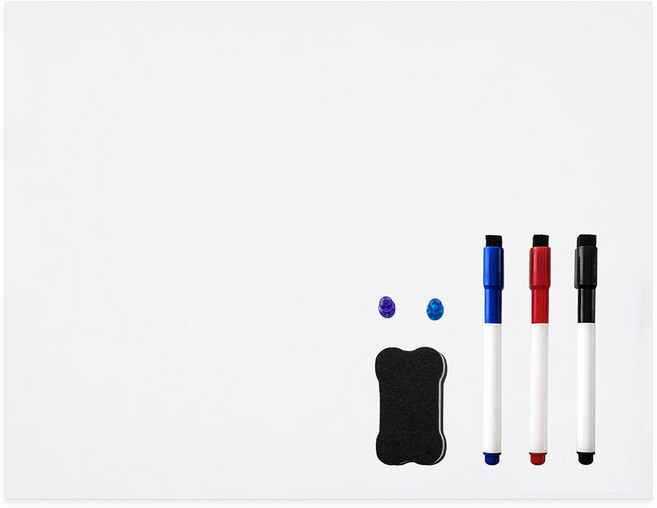 굿굿샵 붙이는 화이트보드 자석, 화이트(화이트보드)