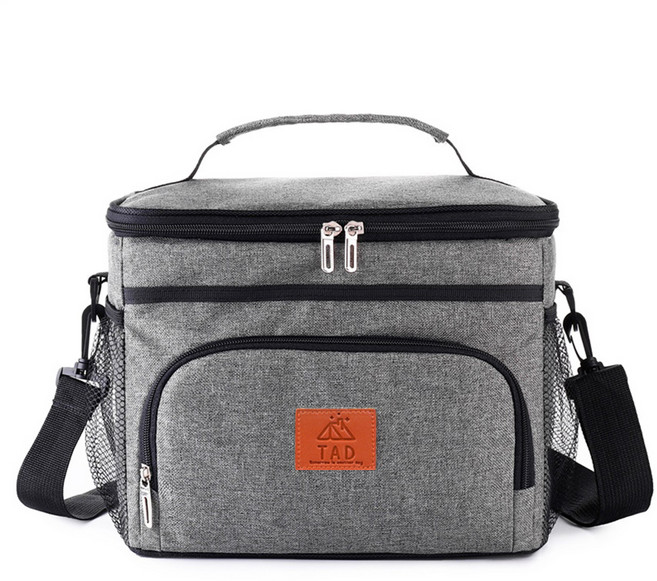 TAD 보온보냉 쿨러백 XL, 그레이, 15L